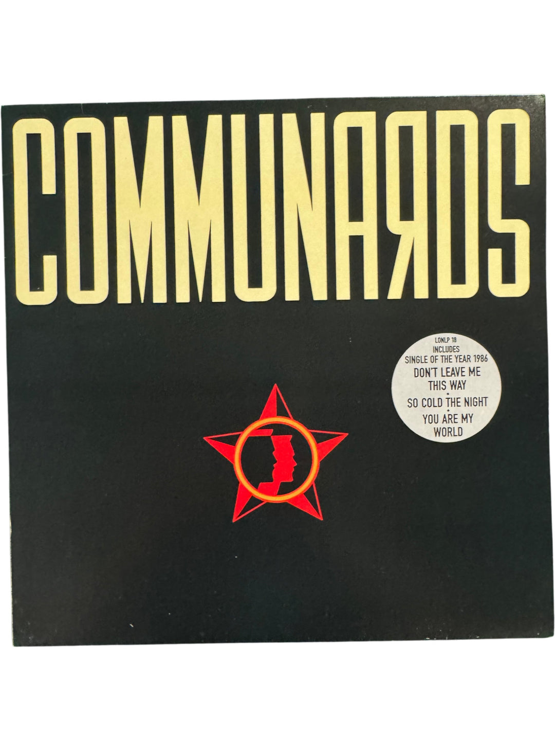 1986 Communards Vinyl LP - Think Vintage