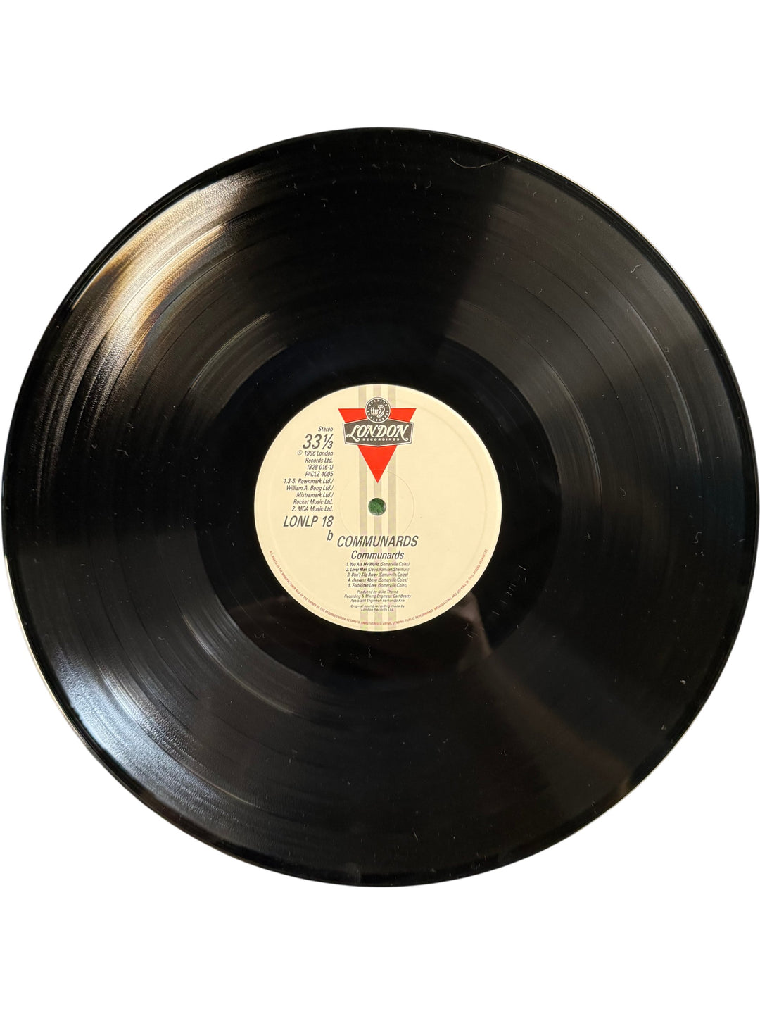 1986 Communards Vinyl LP - Think Vintage