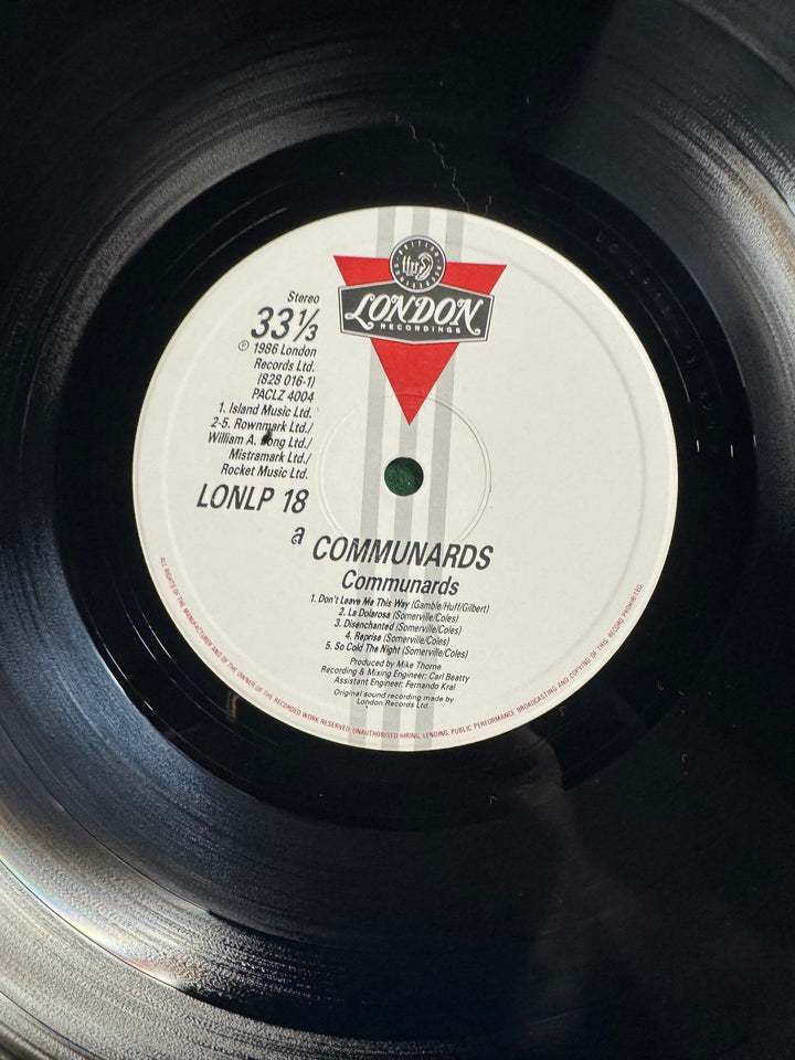 1986 Communards Vinyl LP - Think Vintage