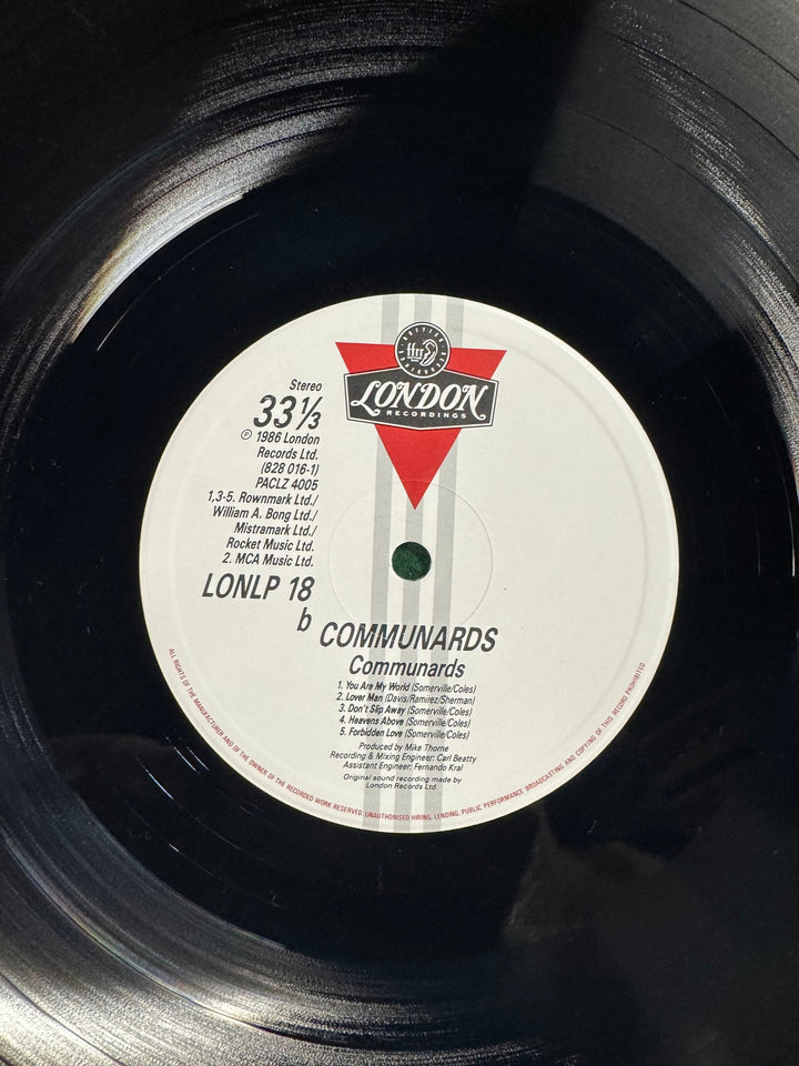 1986 Communards Vinyl LP - Think Vintage Online Ltd