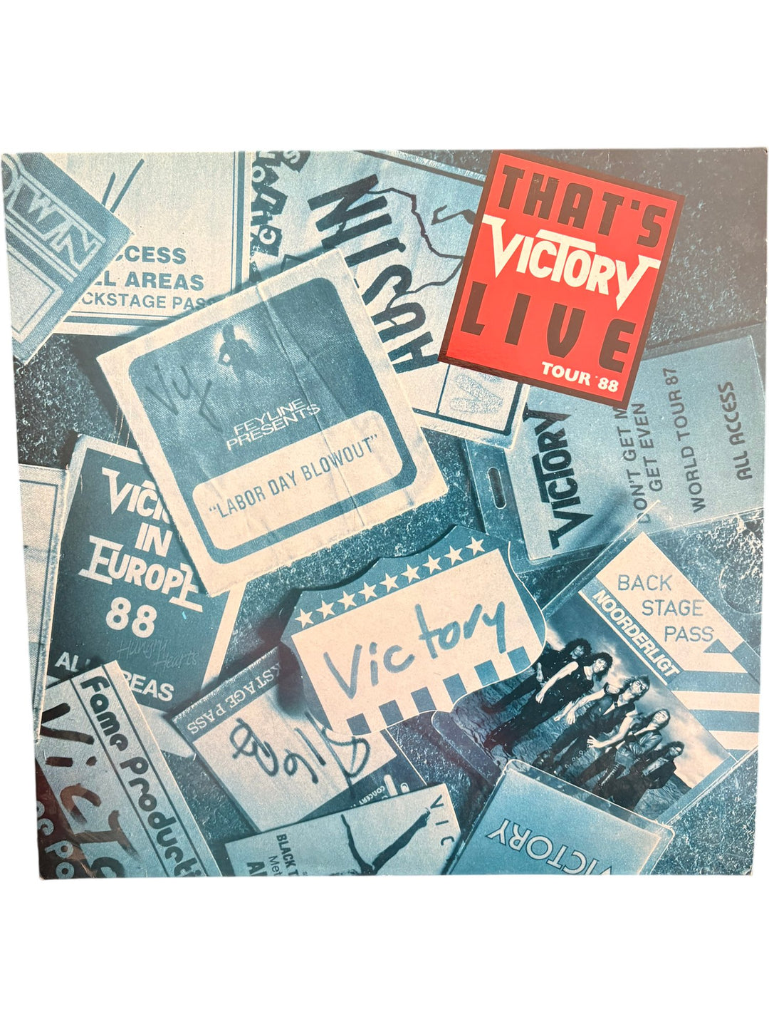 1988 Victory That's Live Vinyl Album - Good - Think Vintage ltd