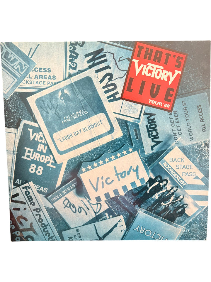 1988 Victory That's Live Vinyl Album - Good - Think Vintage ltd