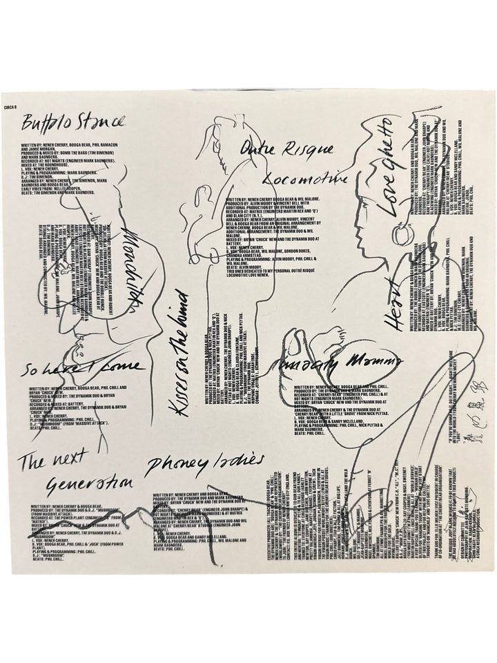 1989 Neneh Cherry Raw Like Sushi Vinyl Record - Think Vintage