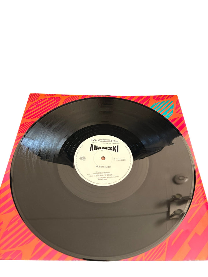 1990 Adamski Killer Vinyl Record - Good - Think Vintage ltd