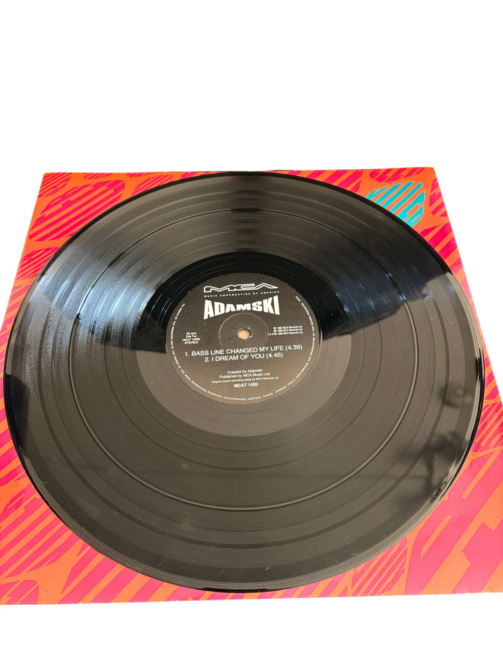 1990 Adamski Killer Vinyl Record - Good - Think Vintage ltd