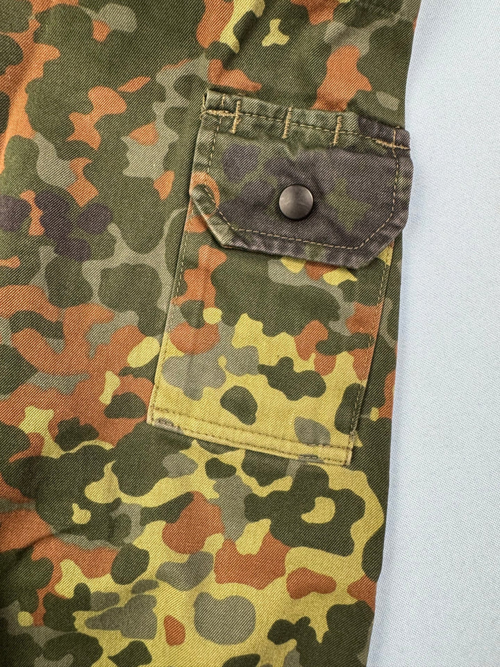 1990s Camouflage Military Jacket - L - Think Vintage
