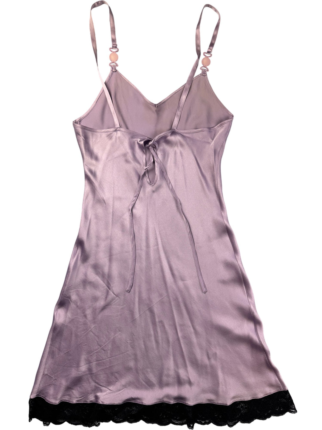 1990s Versace Intimo Pink Slip Dress- M - Think Vintage ltd