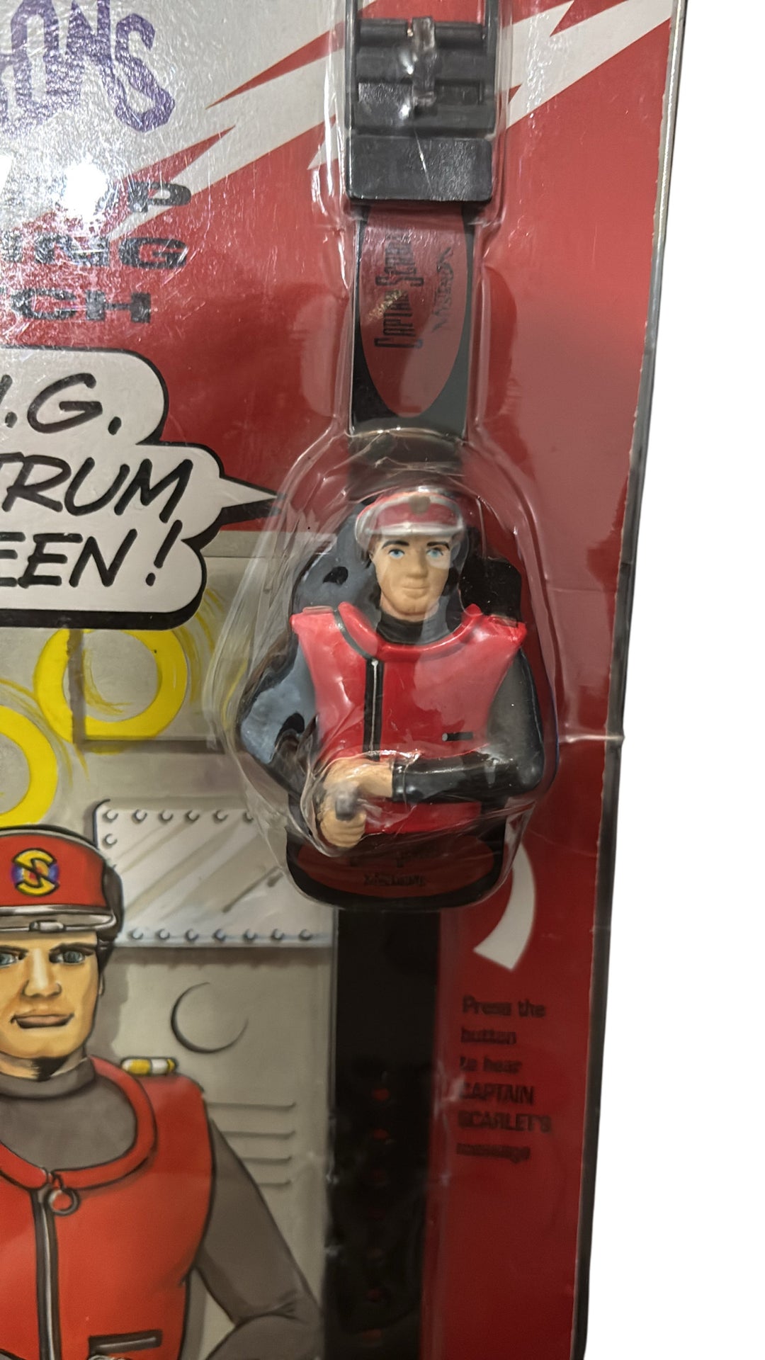 1993 Captain Scarlet Talking Watch By Wesco - Think Vintage Online Ltd