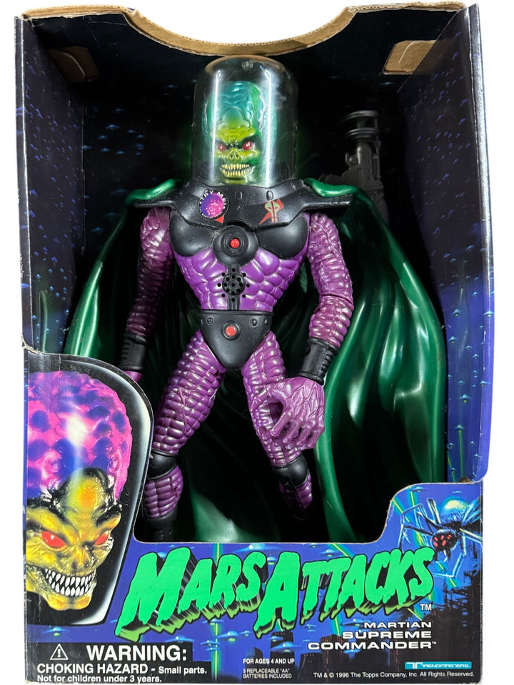 1996 Mars Attacks Martian Supreme Commander Action Figure