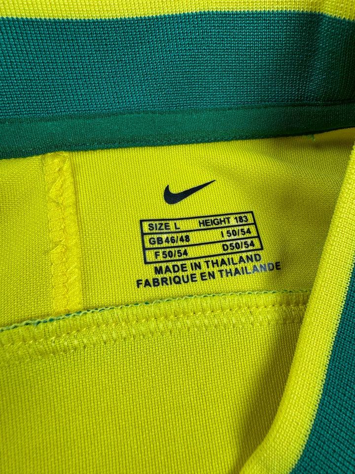 1998 Brazil Football Home Shirt - L - Think Vintage ltd