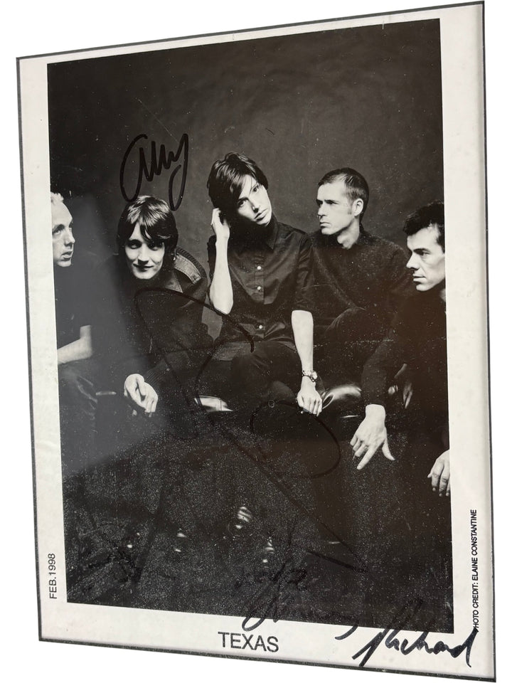 1998 Texas Band Signed Photograph - Think Vintage