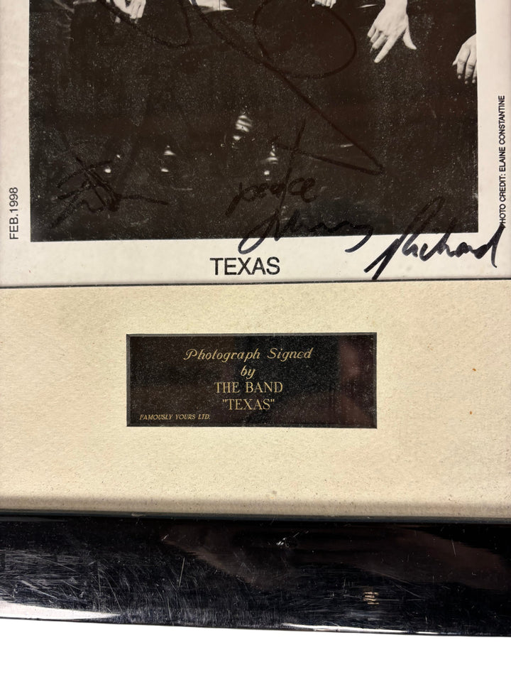 1998 Texas Band Signed Photograph - Think Vintage ltd
