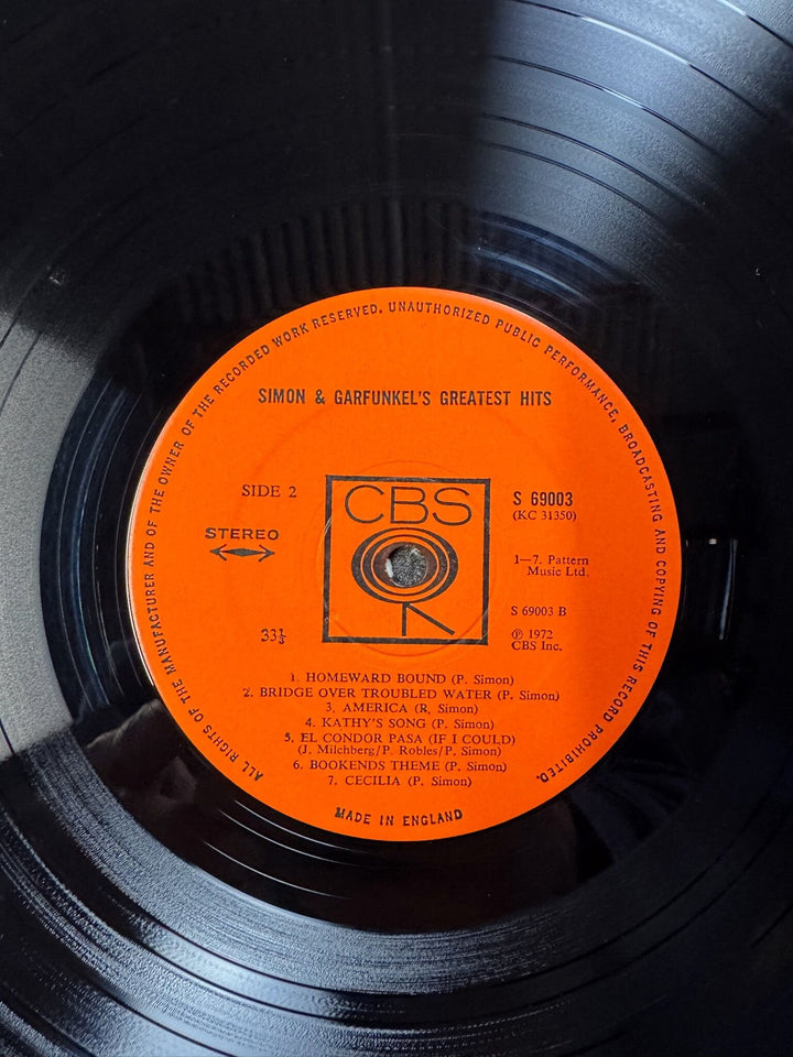 Simon & Garfunkel Greatest Hits Vinyl - Very Good
