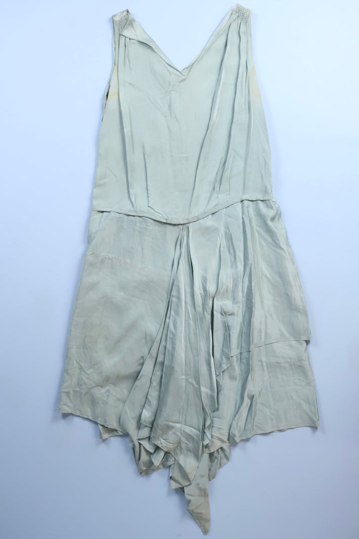 1920s Satin Flapper Dress