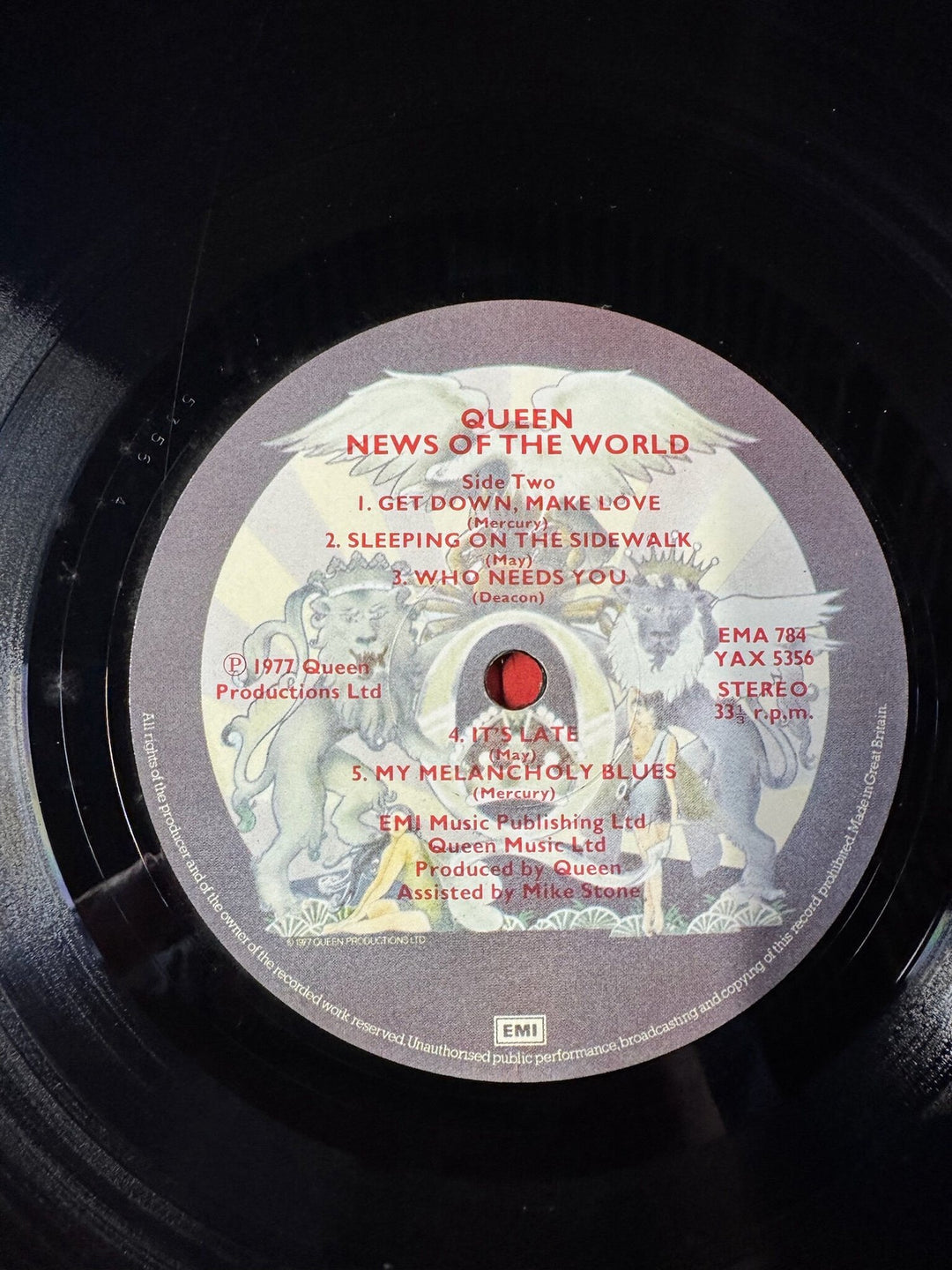 Queen News Of The World Vinyl - Good
