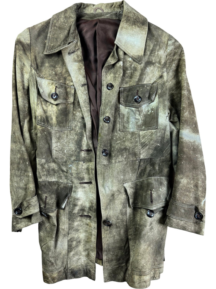 Suedes Of Ireland Camouflage Military Jacket - S
