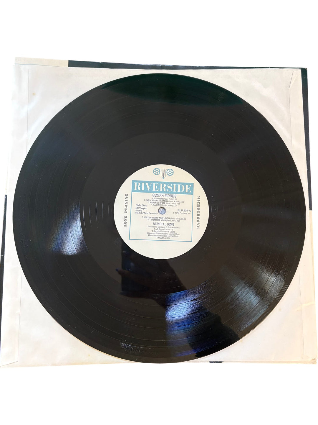Mundell Lowe Guitar Moods Vinyl Record - Good