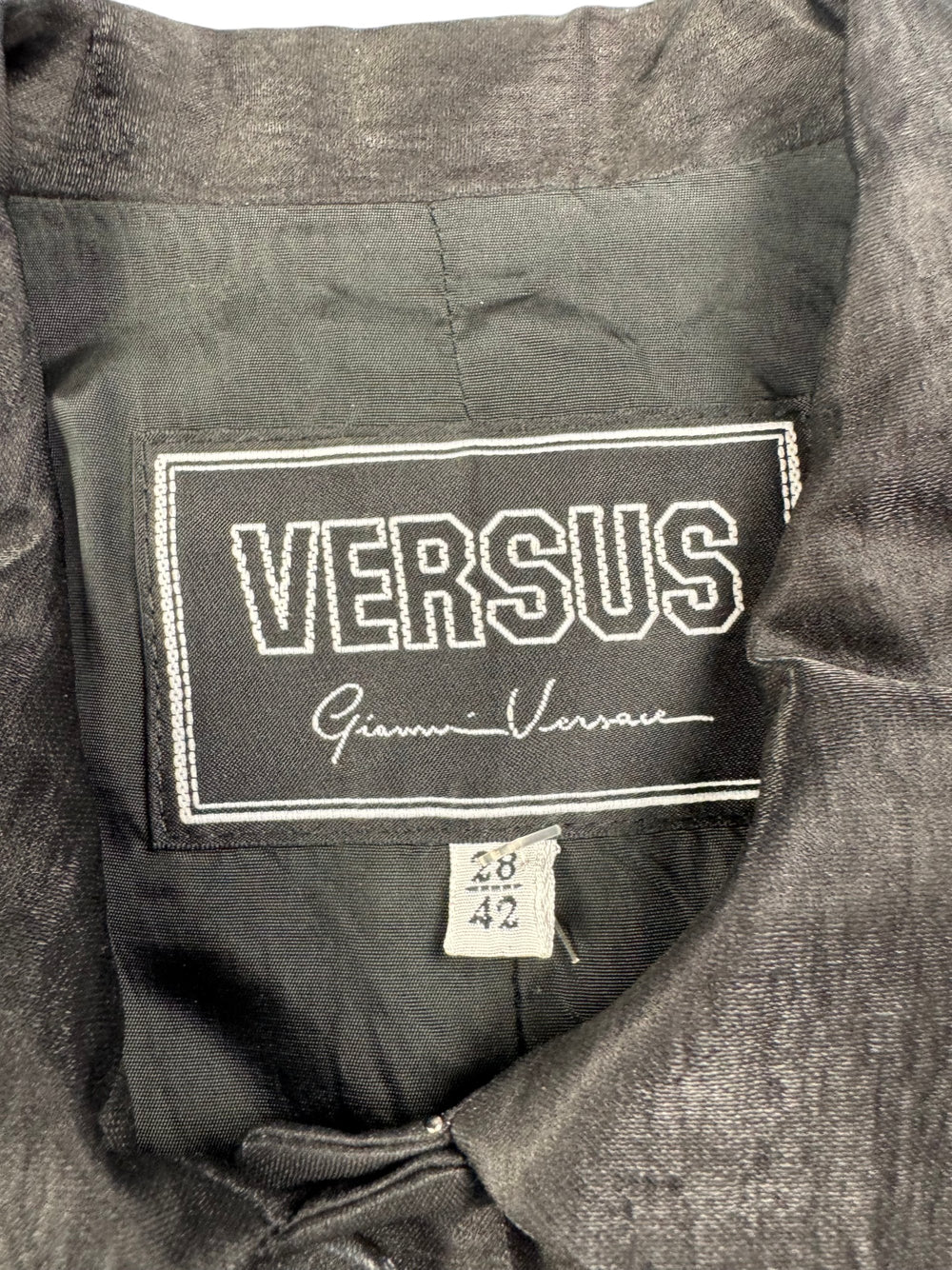1990s Versus Gianni Versace Button-Up Jacket - Think Vintage