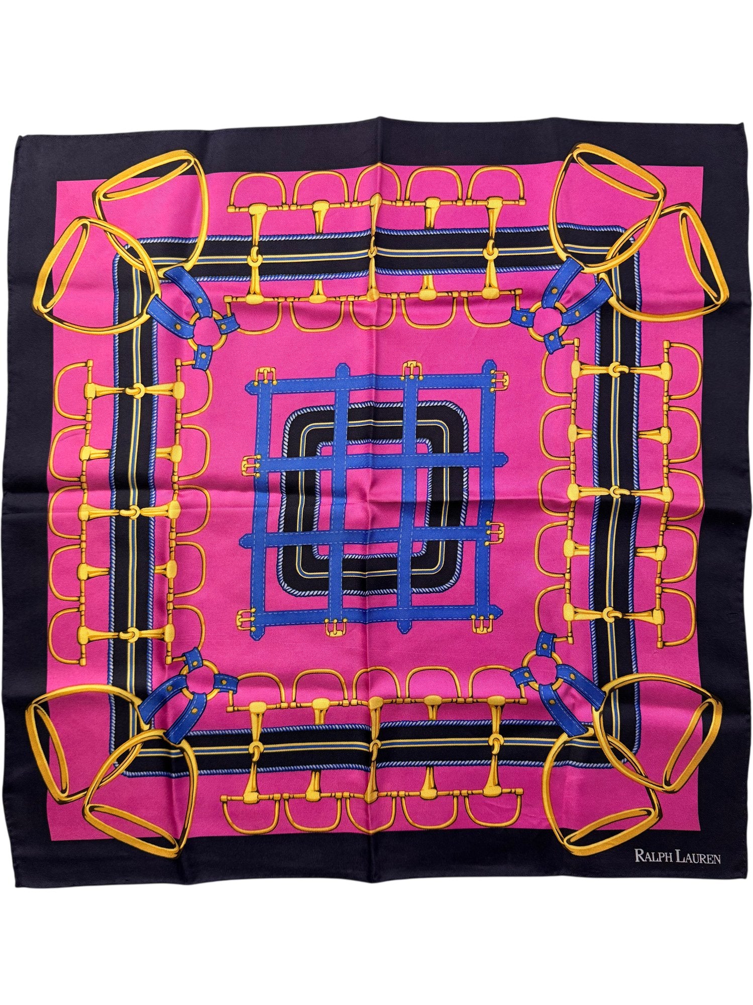 Ralph Lauren Equestrian Print Scarf