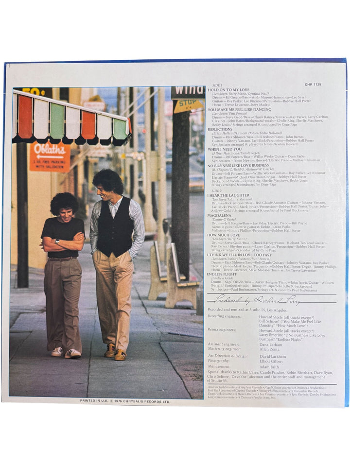 Leo Sayer Endless Flight Vinyl - Very Good