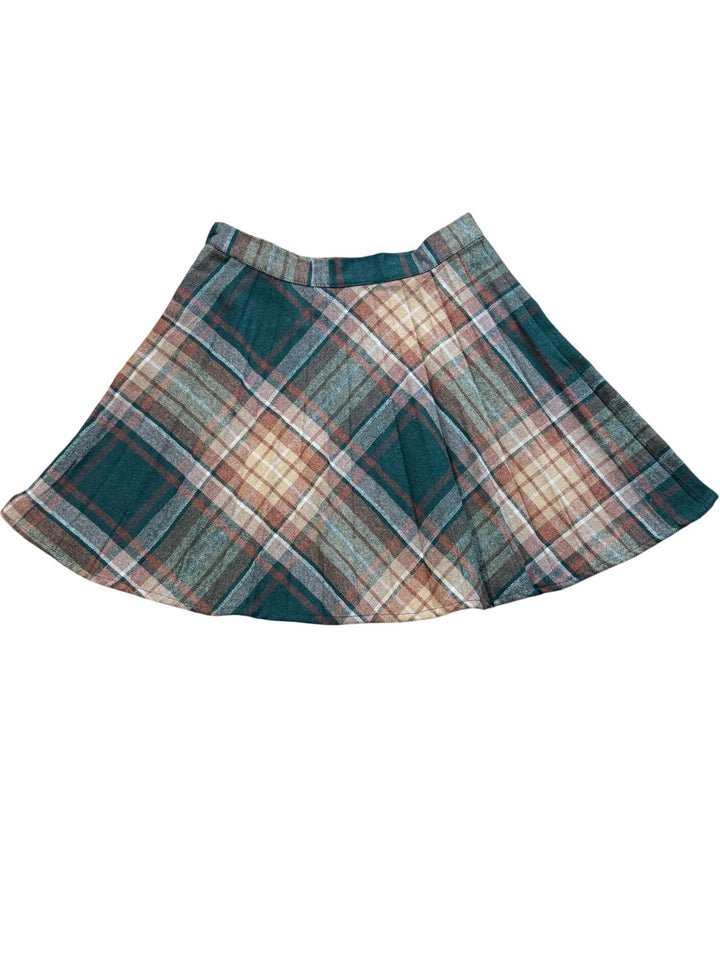 Plaid Circle Skirt