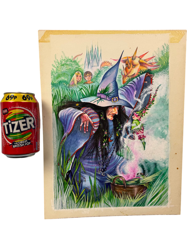 Witch Themed Colourful Fantasy Artwork