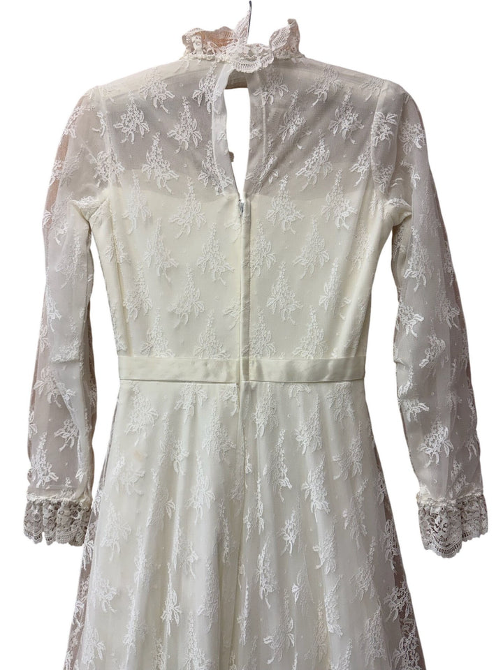 Lace Long Sleeve Wedding Dress