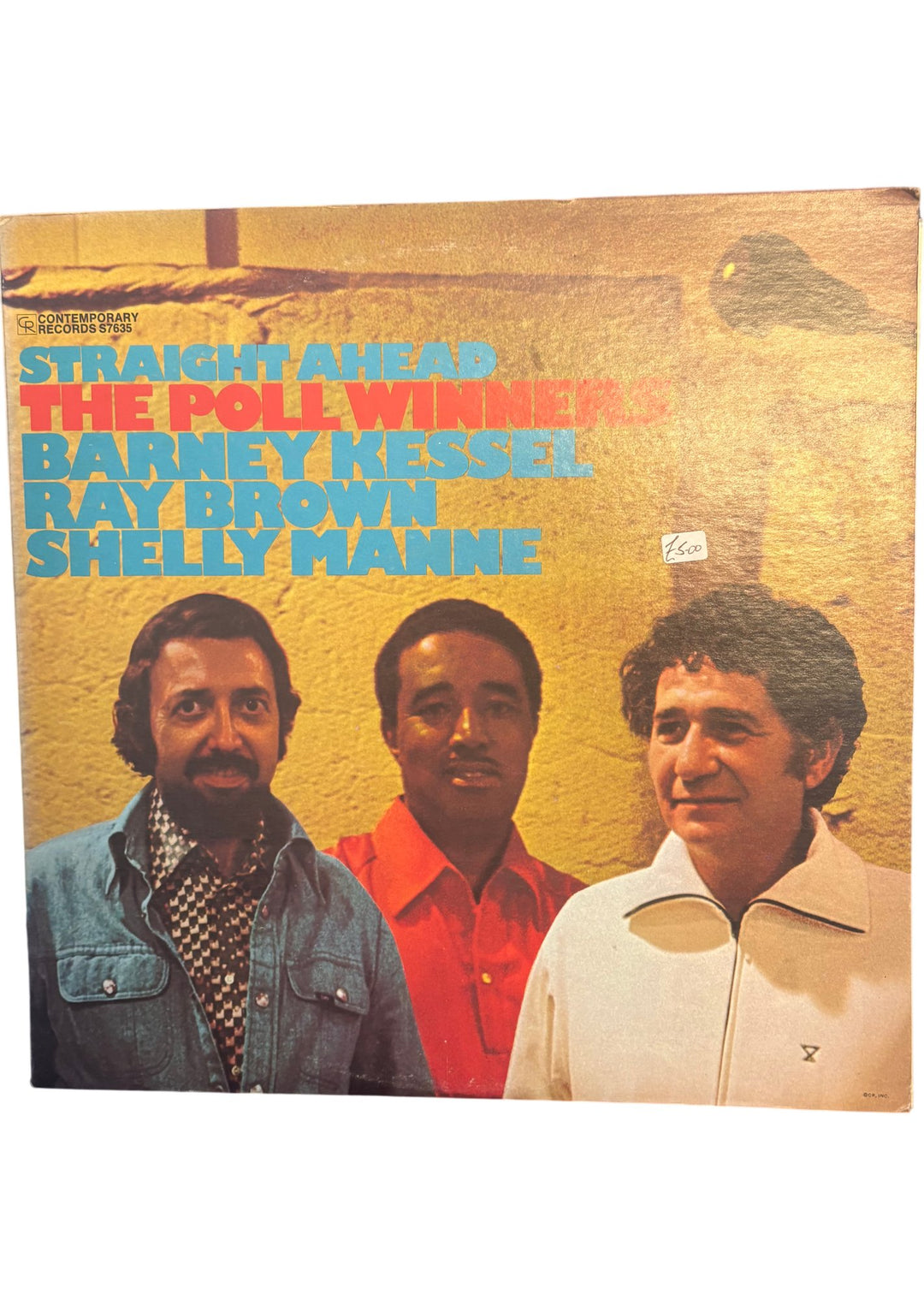 Straight Ahead The Poll Winners Vinyl Record - Good