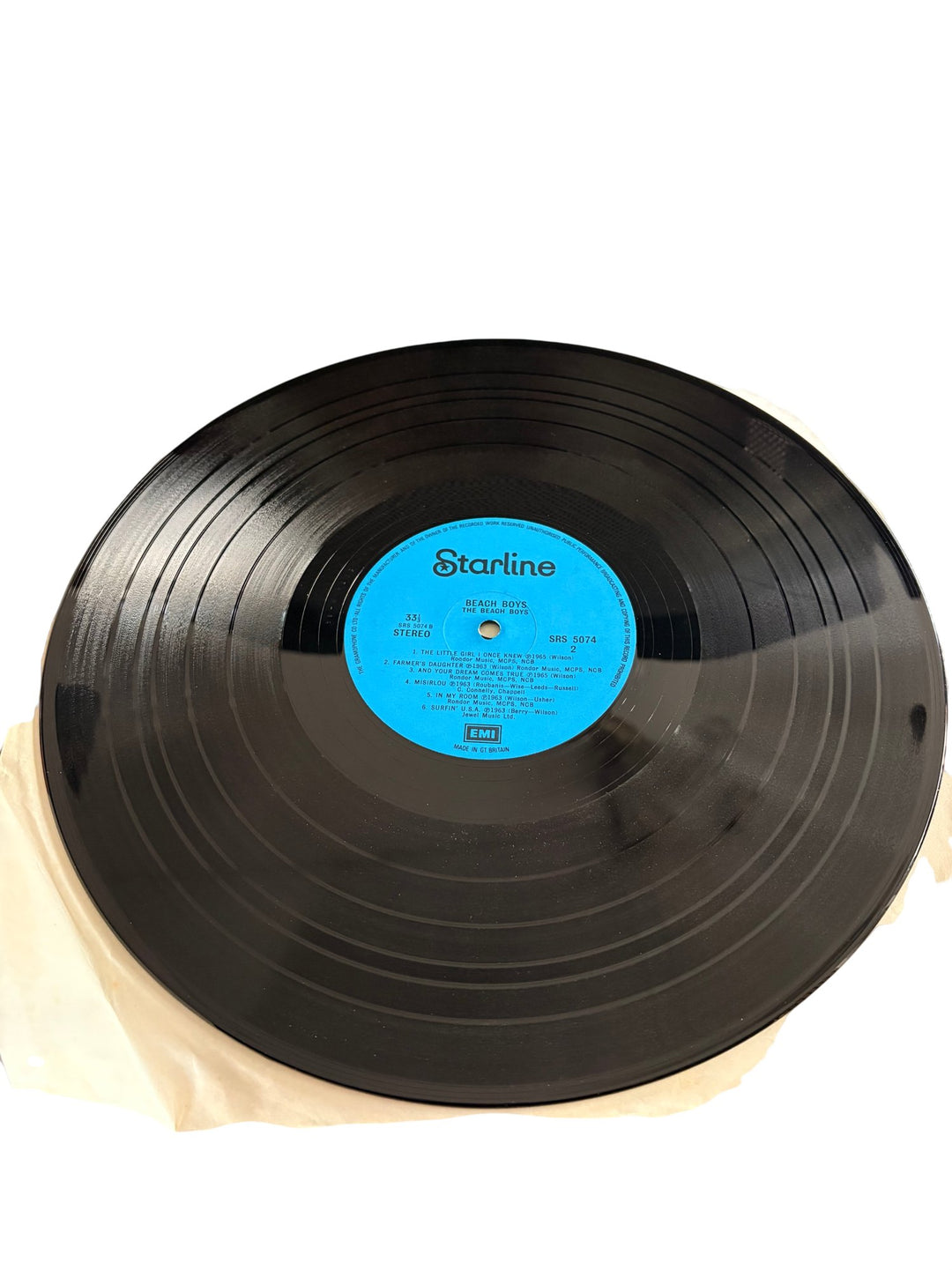EMI Starline Beach Boys Vinyl Record - Fair