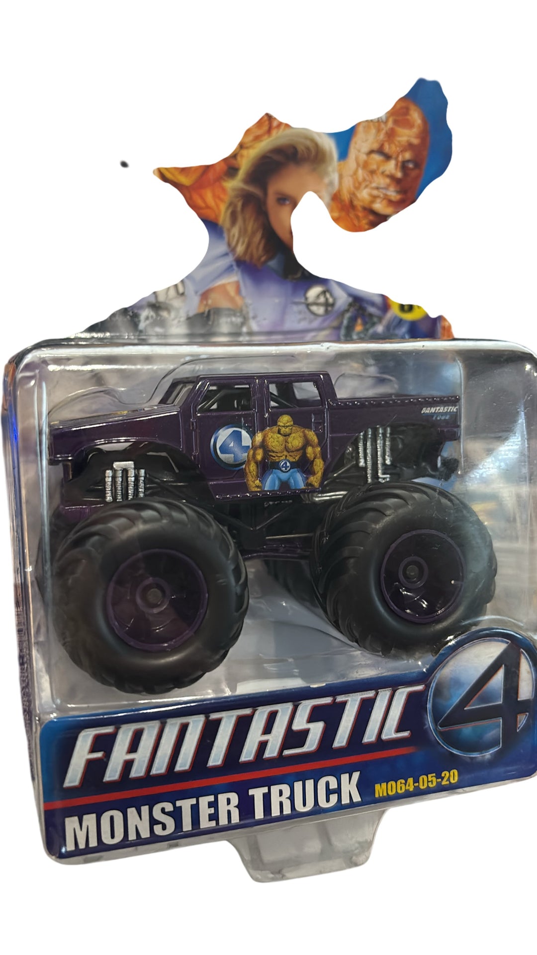 2005 Fantastic 4 Monster Truck 1:64 Scale Diecast Model Age 8+