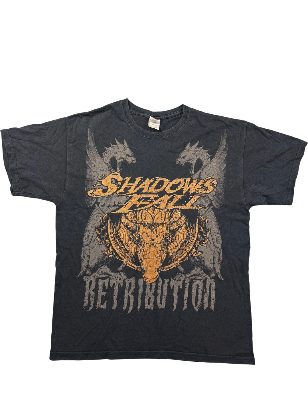 2009 Shadows Fall Tour T-Shirt - L - Think Vintage ltd