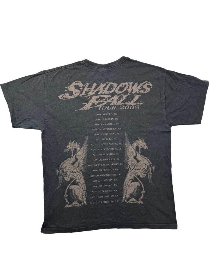 2009 Shadows Fall Tour T-Shirt - L - Think Vintage ltd