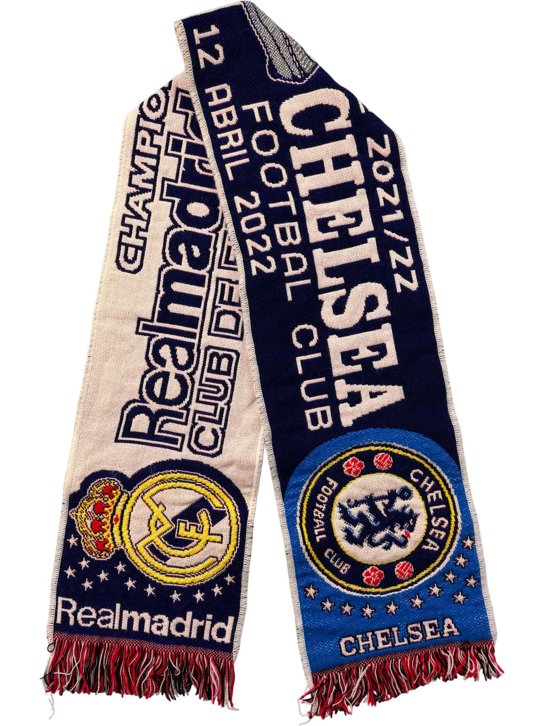 2021/22 Chelsea Real Madrid Scarf
