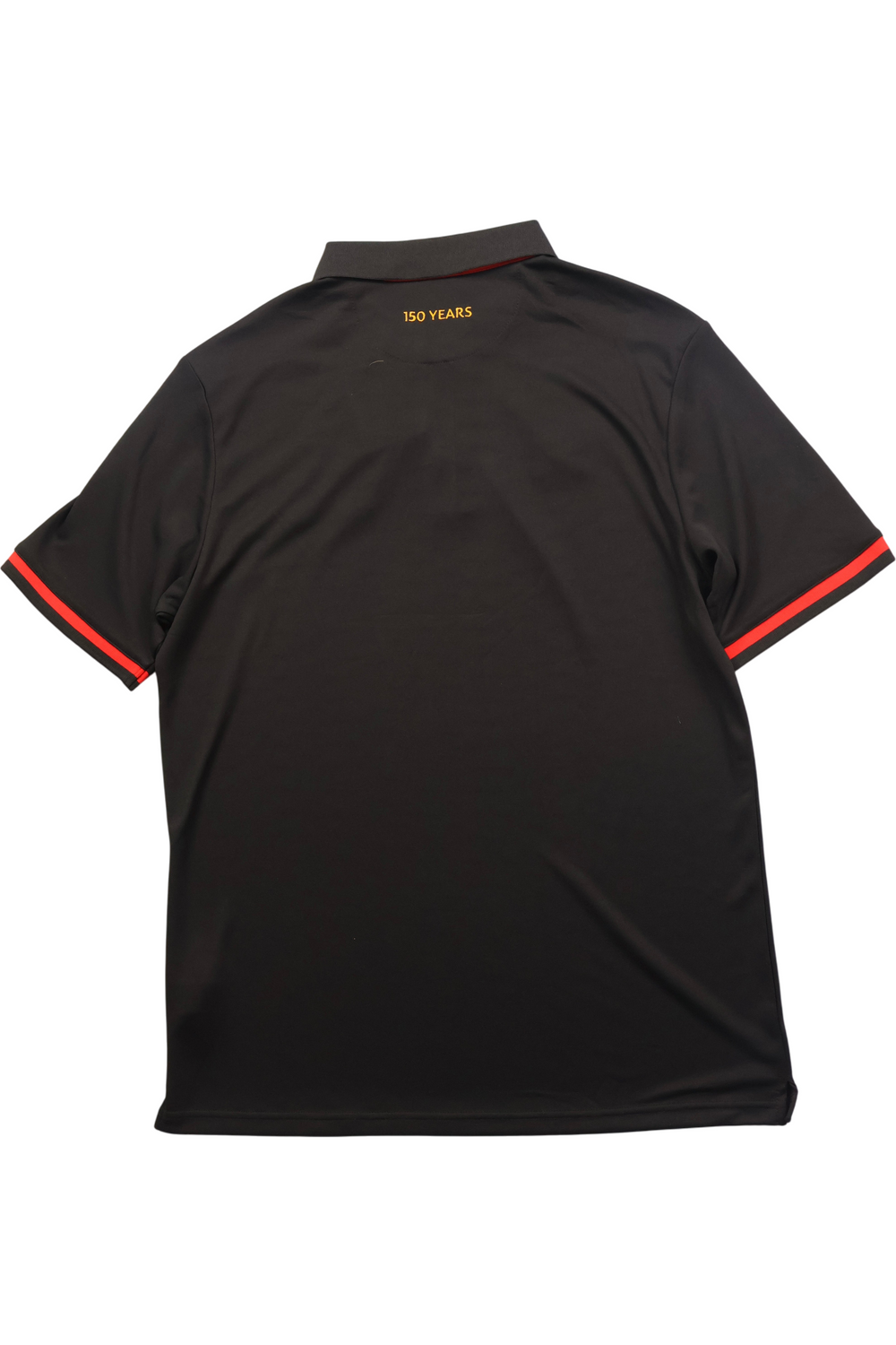 2022 Rangers Black Polo Shirt - L - Think Vintage Online Ltd