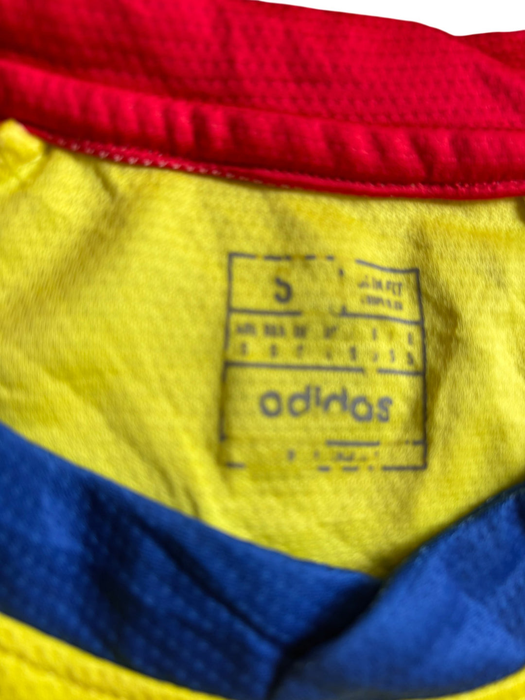 2024 Colombia Adidas Home Football Shirt - S - Think Vintage ltd