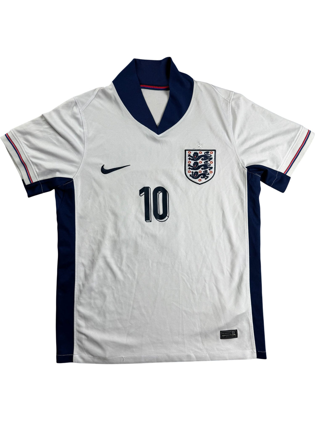 2024 England Home Football Shirt 'Bellingham 10' - S - Think Vintage ltd