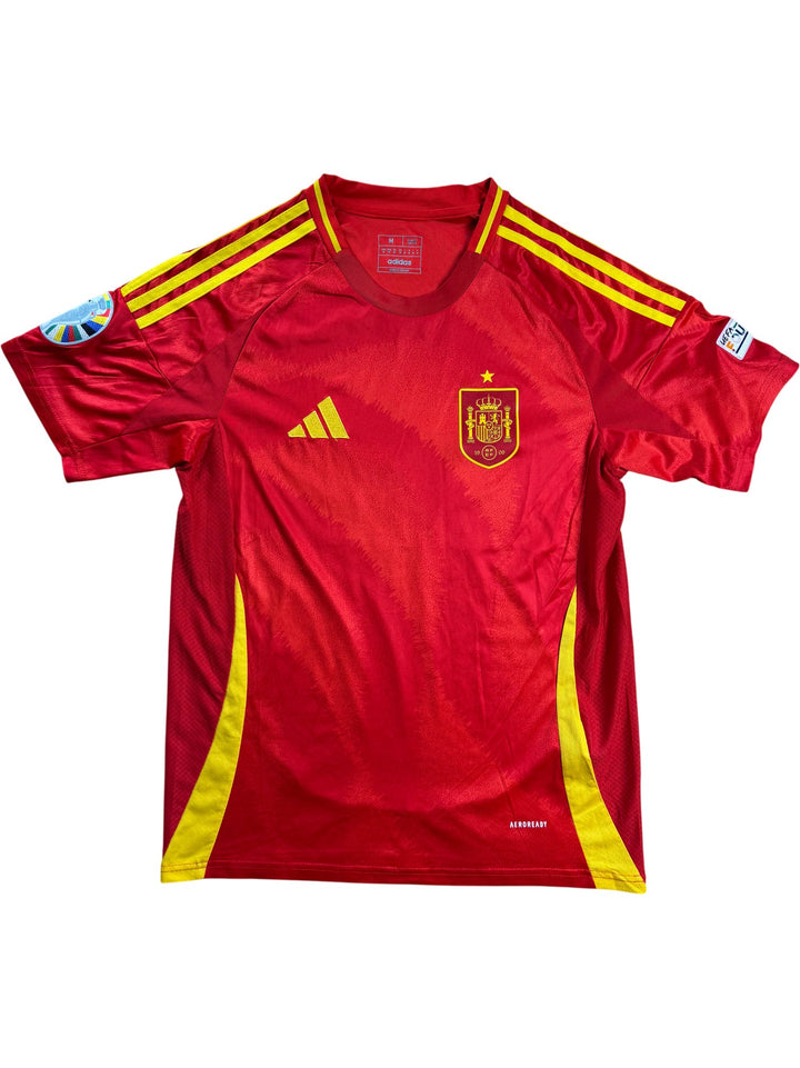 2024 Spain Home Shirt 'Lamine Yamal 19' - M - Think Vintage ltd