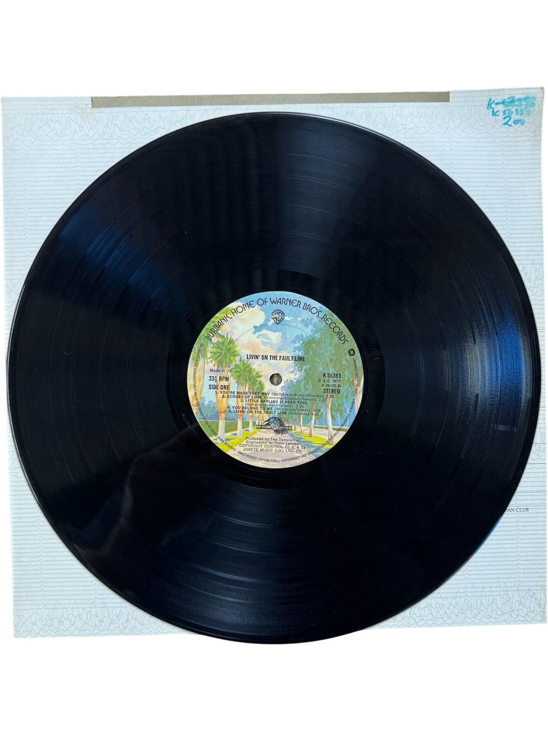 Doobie Brothers Livin' On The Fault Line Vinyl - Fair