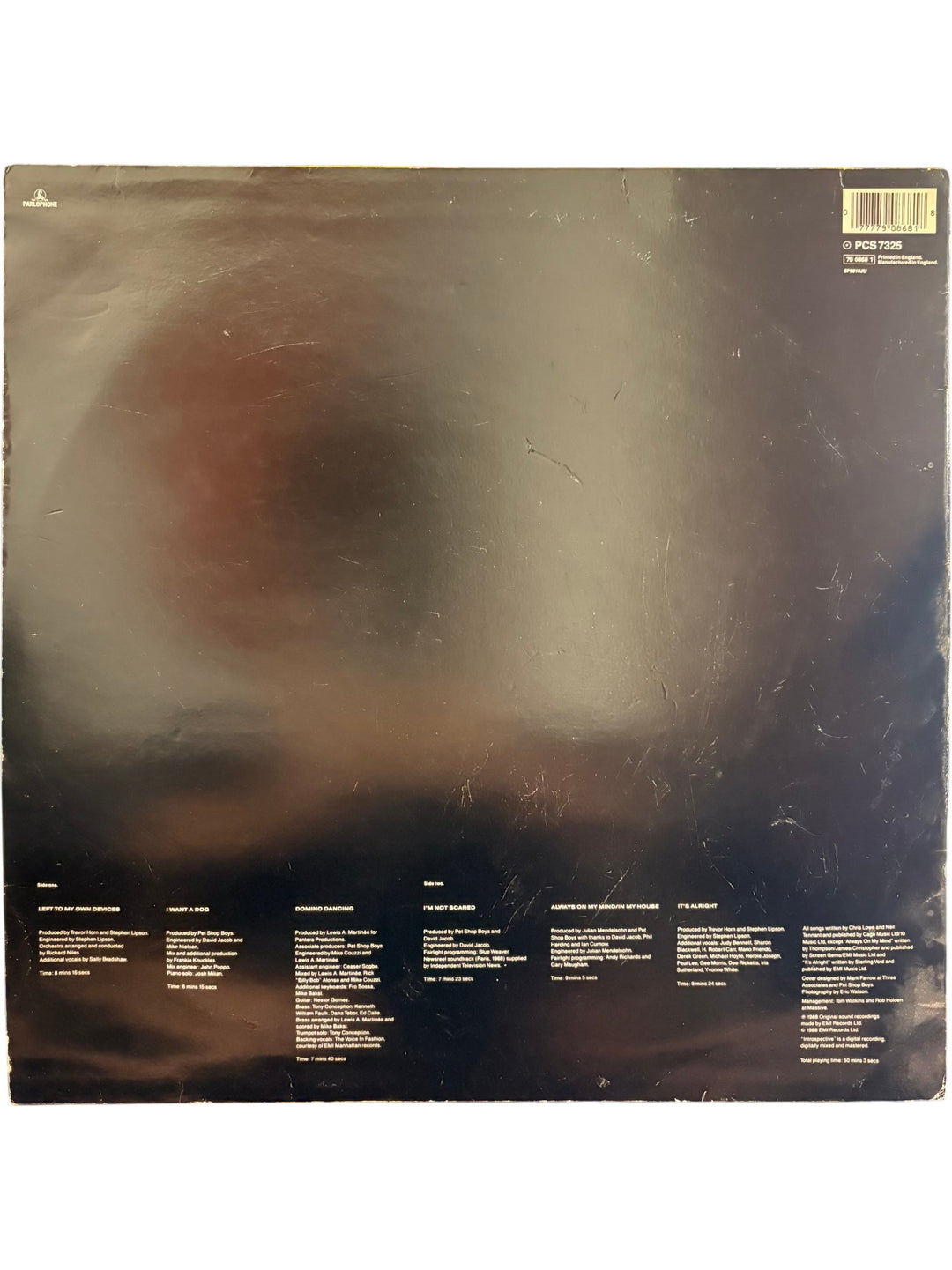 Introspective Album by Pet Shop Boys - Fair