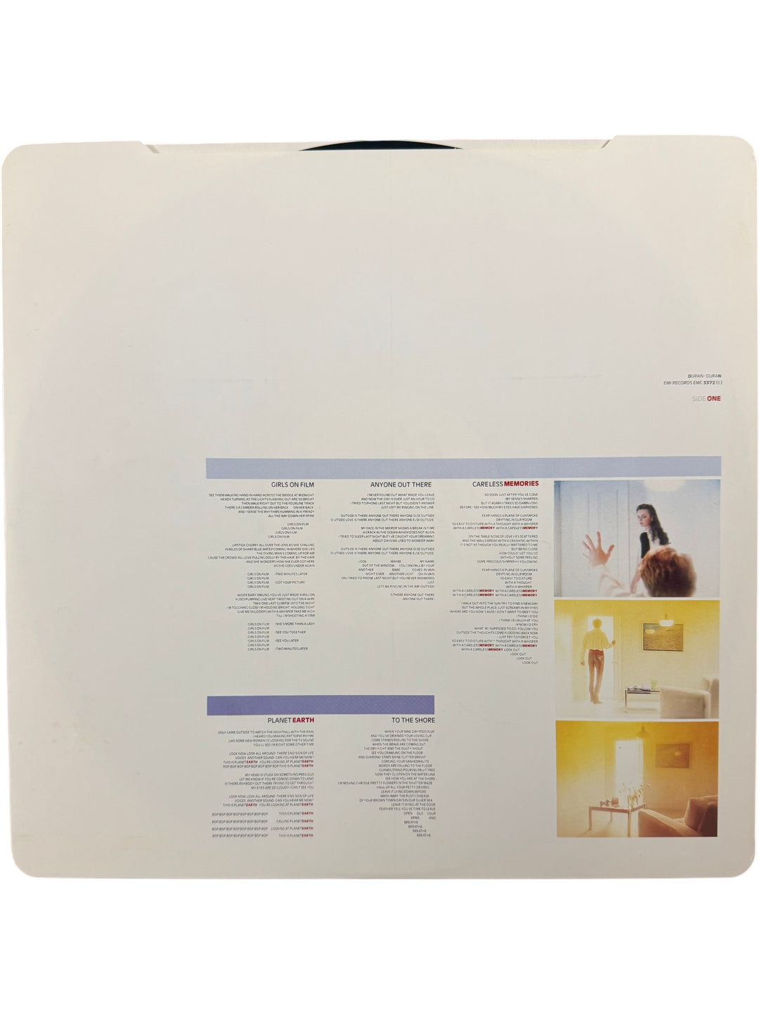 Duran Duran Self-Titled Vinyl Record Album 1981 - Think Vintage