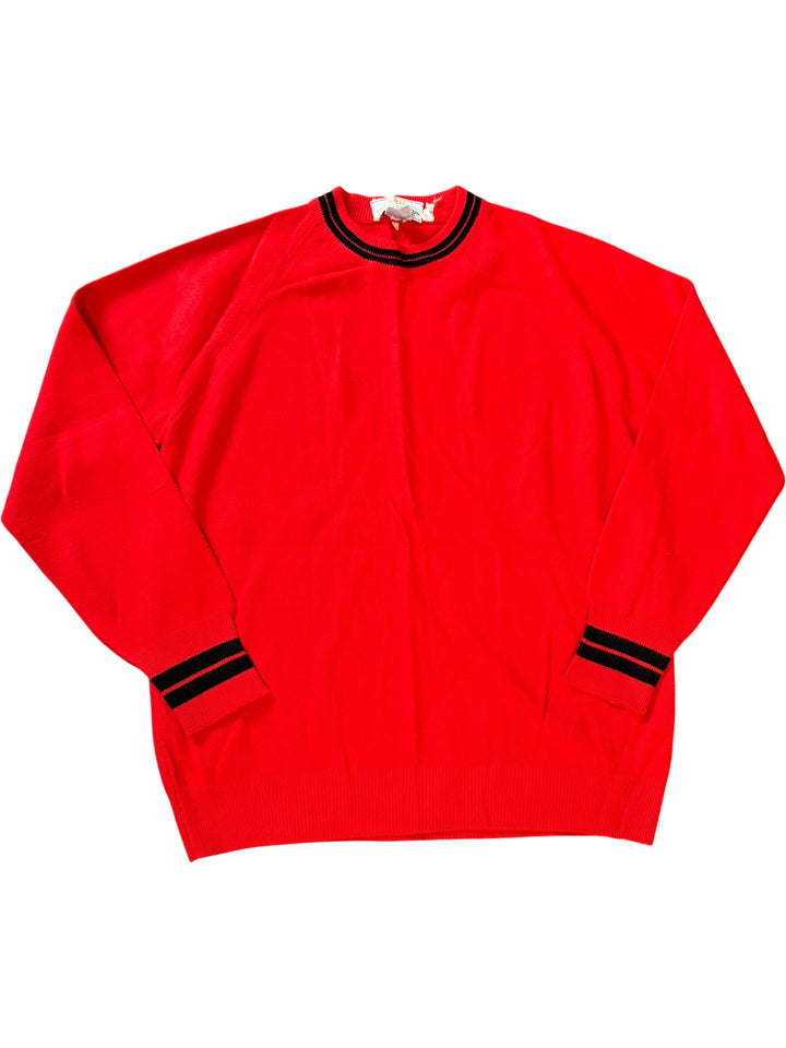 1960s Harry Fenton Red Sweater - S