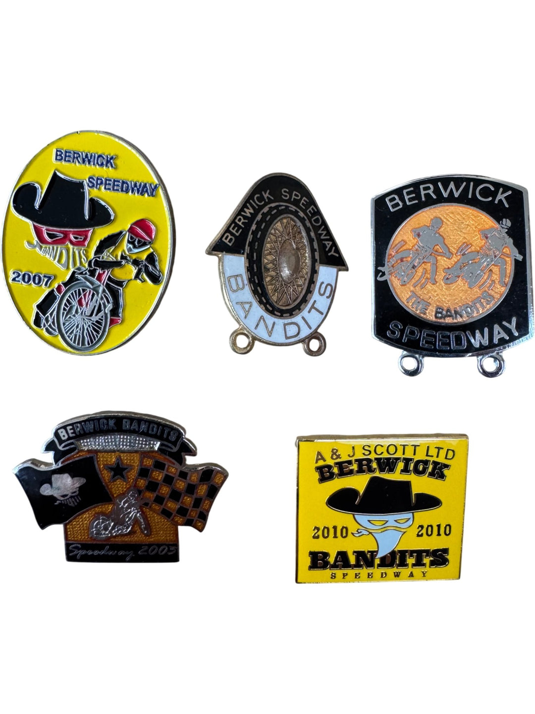 Berwick Speedway Bandits Pins Collection