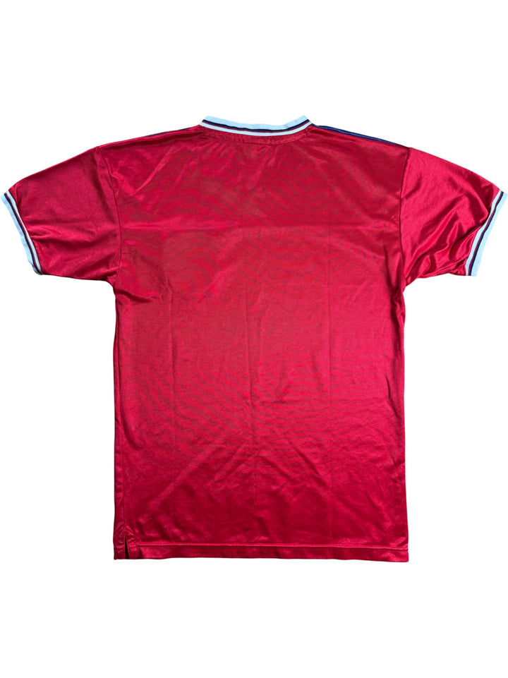 England Score Draw Retro Football Shirt - M