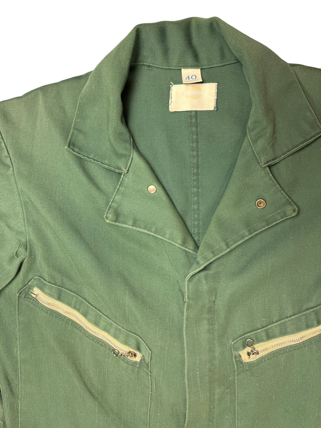 Dickies Green Workwear Coverall - W36 L28 - Think Vintage