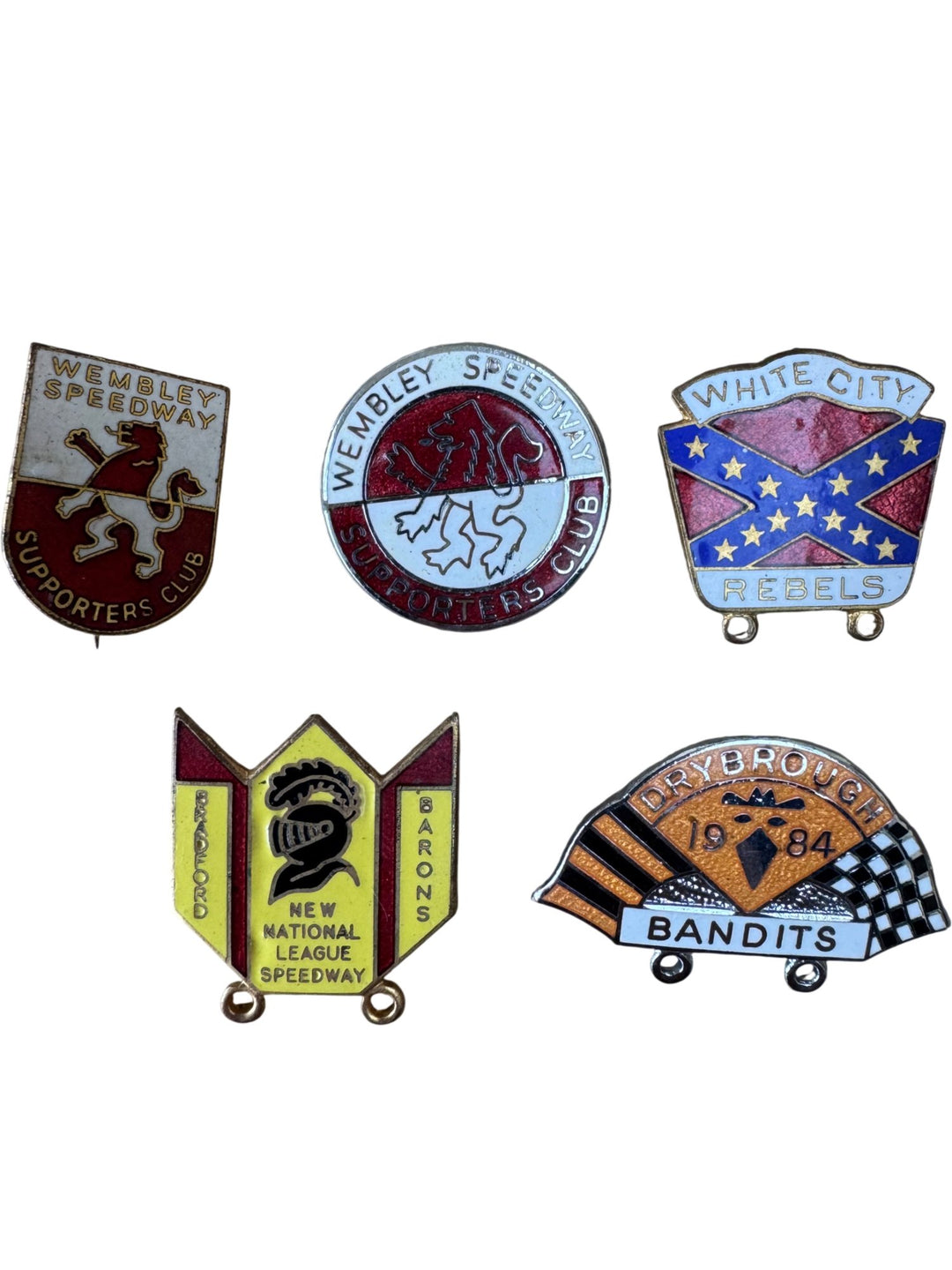 Speedway Club Enamel Badges Collection