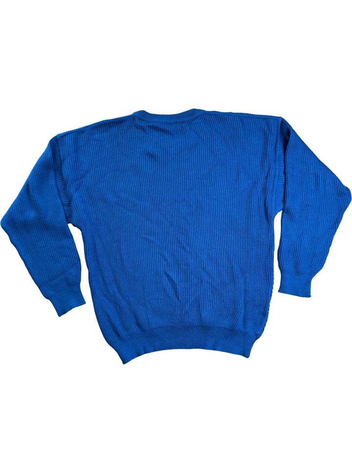 Point Italy Blue Knit Sweater - L