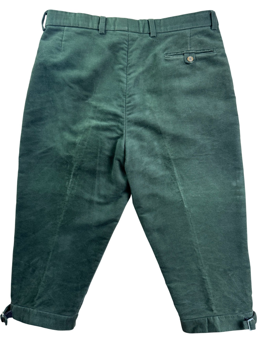 Hoggs Of Fife Green Cotton Trousers - W35