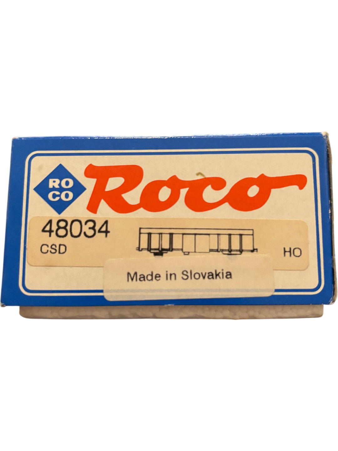 Roco Model Train CSD Freight Car Blue