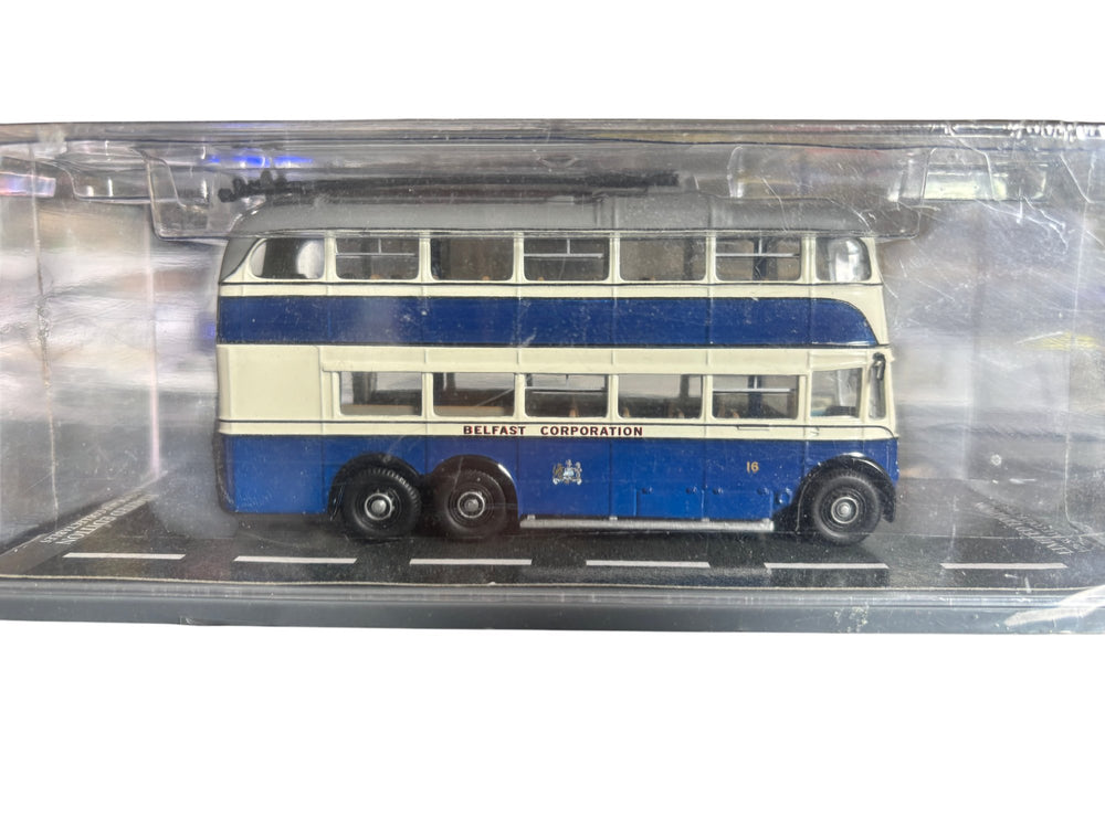 Corgi 3 Axle Trolleybus Belfast Corporation Model Omnibus Collectable - Think Vintage