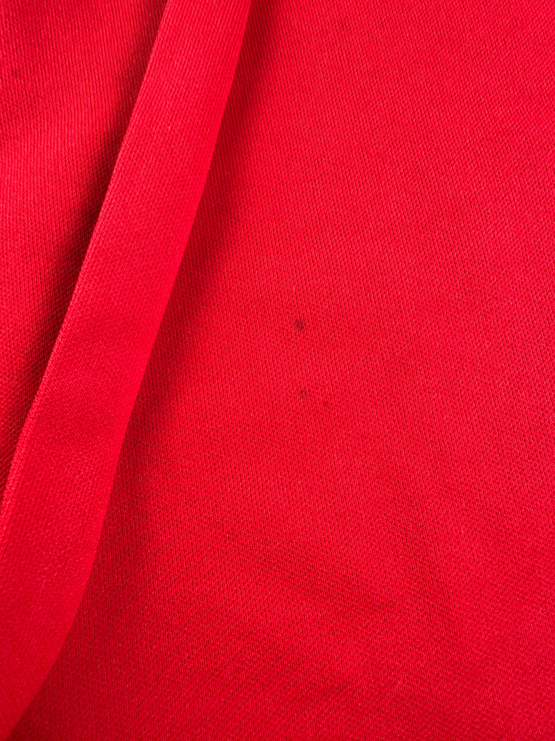 St Michael Red Long Sleeved Dress with Ruffle Details - XS